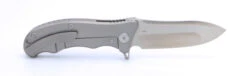 TwoSun Folding Knife Square Titanium Handle M390 Plain Edge TS72-Square-M390 -Cheap Twosun Store IMG 0737 89920.1611351060