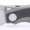 TwoSun Folding Knife Black Titanium Carbon Fiber Handle M390 Plain Edge TS264 -Cheap Twosun Store IMG 9919 12951.1622748333