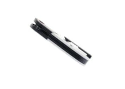 TwoSun Folding Knife Gray/Black Carbon Fiber Titanium G10 Handle S90V Black Coated Plain Edge TS204-BK -Cheap Twosun Store TS204 BK TwoSun 03 12938.1647444109