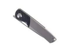 TwoSun Folding Knife Titanium/Carbon Fiber Handle D2 Plain Edge TS217 -Cheap Twosun Store TS21701 05274.1644682675