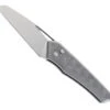 TwoSun Button Lock Folding Knife Gray Titanium Handle D2 Plain Edge TS193 -Cheap Twosun Store TS 193 01 87737.1676663260