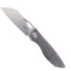 TwoSun Folding Knife Gray Titanium Handle M390 Plain Edge TS270 -Cheap Twosun Store TS 270 M390 01 91229.1673552321