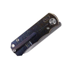 TwoSun Folding Knife Color Titanium Handle D2 Clip Point Plain Edge TS349-D2-COL -Cheap Twosun Store TS 349 CL 04 67117.1676570985