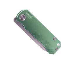 TwoSun Folding Knife Green Titanium Handle D2 Plain Edge TS349-TI-D2-GRN -Cheap Twosun Store TS 349 GREEN 03 08068.1676571011