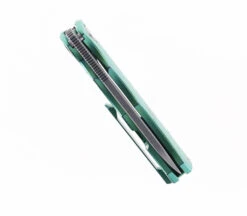 TwoSun Folding Knife Green Titanium Handle D2 Plain Edge TS349-TI-D2-GRN -Cheap Twosun Store TS 349 GREEN 05 52984.1676571011