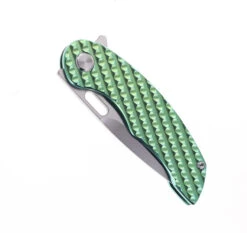 TwoSun Folding Knife Green Titanium Handle M390 Plain Edge TS177-GREEN -Cheap Twosun Store TWOSUN 177 G 01 10401.1689173649