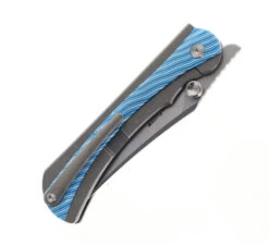 TwoSun Folding Knife Titanium/G10 Handle 14C28N Plain Edge TS283-G10 -Cheap Twosun Store TWOSUN 283 G10 03 06092.1689694216