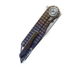 TwoSun Flipper Folding Knife Color Titanium Handle M390 Plain Edge TS308-Color -Cheap Twosun Store TWOSUN 308C 02 98170.1681925820