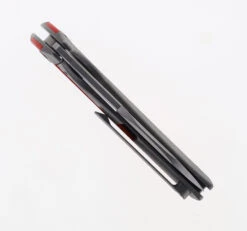 Two Sun Folding Knife Red/Black G10/Titanium Handle K110 Plain Edge Satin Finish TS432-Satin -Cheap Twosun Store TWOSUN 432 SATIN 02 91999.1695134858