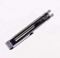 TwoSun David Chen TS500-COLOR Flipper Tanto Pocket Knife Micarta & Colored Titanium Handle -Cheap Twosun Store TWOSUN 500 D2 CLR 04 61219.1687810227