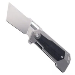 TwoSun David Chen TS500-Sand Flipper Tanto Pocket Knife Micarta & Titanium Handle