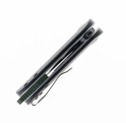 TwoSun TS506 Flipper Pocket Knife David Chen Design Black/Green Micarta Handle N690 Blade -Cheap Twosun Store TWOSUN TS506 04 05860.1690904916