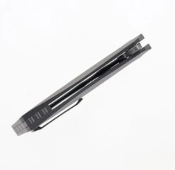 Two Sun Folding Knife Gray Titanium Handle D2 Plain Edge TS59 -Cheap Twosun Store TWOSUN TS59 04 00524.1696350929