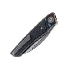 TwoSun Folding Knife Black G10/Carbon Fiber Handle M390 Plain Edge TS344-M390 -Cheap Twosun Store TwoSun 344 M3 02 97060.1675275059