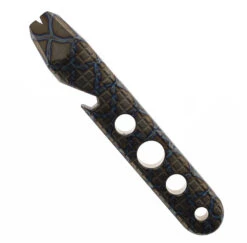 TwoSun Full TC4 Fire Titanium EDC Outdoor Tool Prybar EDC-11-FIRE